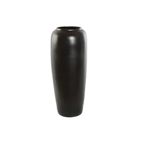 Vase Home ESPRIT Dark brown Ceramic 20 x 20 x 50 cm