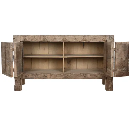 Sideboard Home ESPRIT Natural Wood 167 x 51 x 92 cm