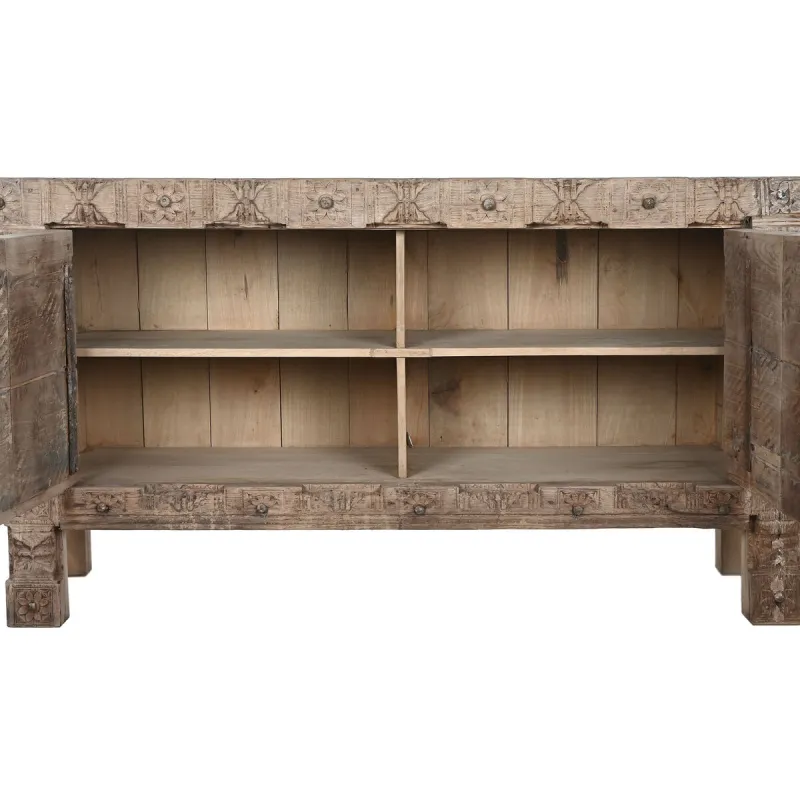 Sideboard Home ESPRIT Natural Wood 167 x 51 x 92 cm