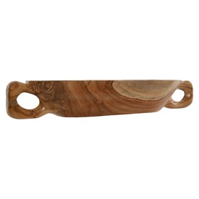 Centerpiece Home ESPRIT Brown Teak 65 x 22 x 10 cm