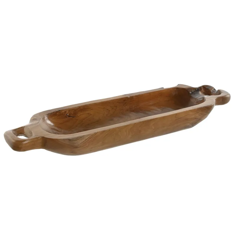 Centerpiece Home ESPRIT Natural Teak 70 x 20 x 7 cm