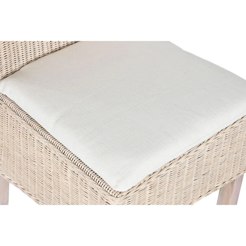 Garden chair Home ESPRIT wicker Mango wood 50 x 55 x 100 cm