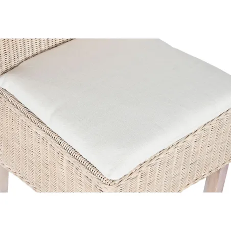 Garden chair Home ESPRIT wicker Mango wood 50 x 55 x 100 cm