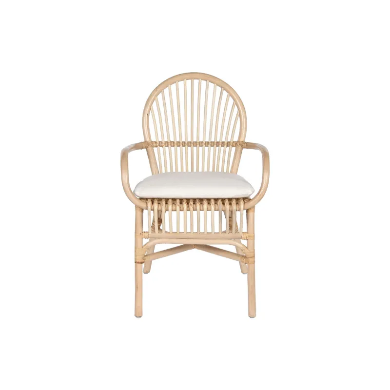 Garden chair Home ESPRIT Rattan 57 x 60 x 90 cm