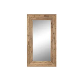 Free standing mirror Home ESPRIT Natural Teak 100 x 7 x 180 cm