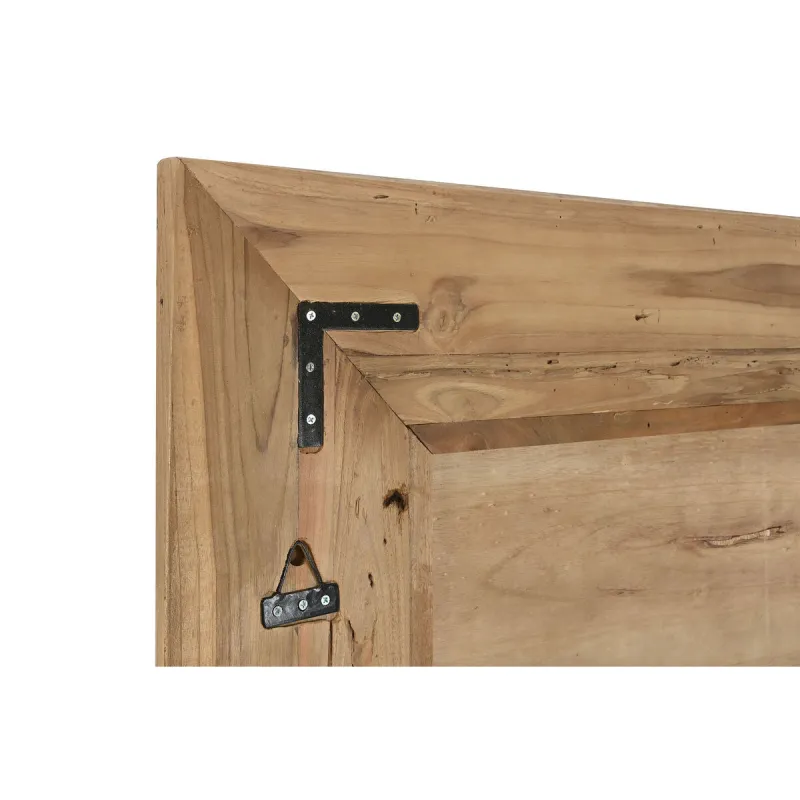 Free standing mirror Home ESPRIT Natural Teak 100 x 7 x 180 cm