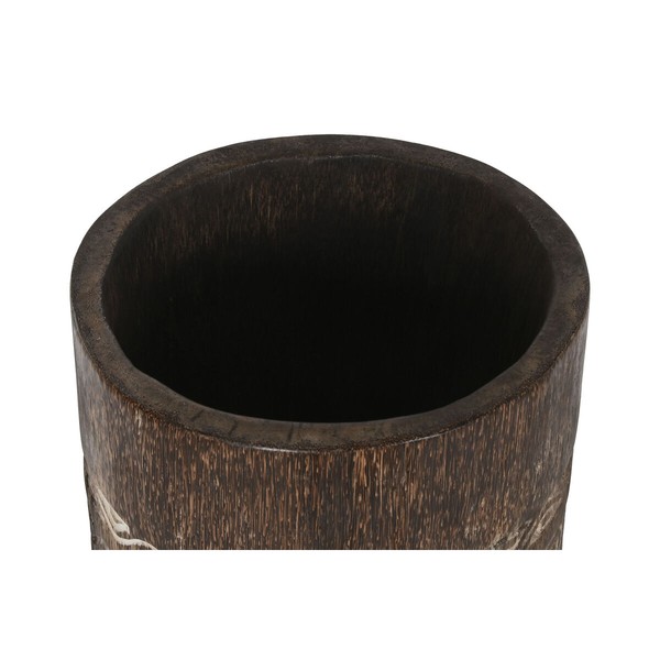 Planter Home ESPRIT White Brown Wood 20 x 20 x 90 cm 29 x 29 x 90 cm
