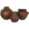 Vase Home ESPRIT Dark brown Iron 80 x 80 x 67 cm