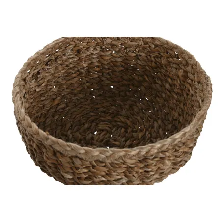 Basket set Home ESPRIT Natural Fibre Boho 30 x 30 x 13 cm