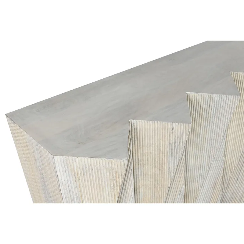 Console Home ESPRIT Yellow Beige Mango wood 150 x 35 x 80 cm