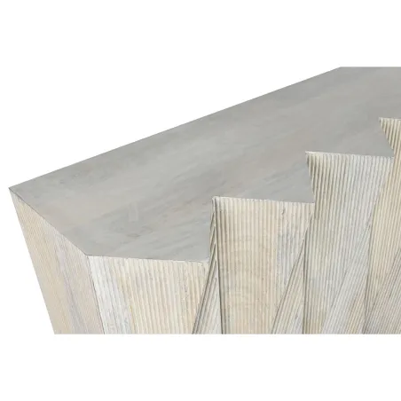 Console Home ESPRIT Yellow Beige Mango wood 150 x 35 x 80 cm