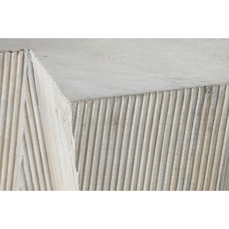 Console Home ESPRIT Yellow Beige Mango wood 150 x 35 x 80 cm