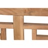 Bench Home ESPRIT Natural Teak Engraving 200 x 65 x 101 cm