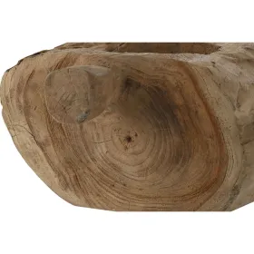Candleholder Home ESPRIT Natural Teak 30 x 25 x 15 cm