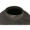 Vase Home ESPRIT Black Ceramic Terracotta Single part 76 x 76 x 96 cm