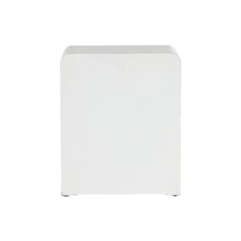 Nightstand Home ESPRIT White MDF Wood 40 x 30 x 48 cm