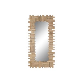 Wall mirror Home ESPRIT Natural Trunks Bali 91 x 3 x 183 cm