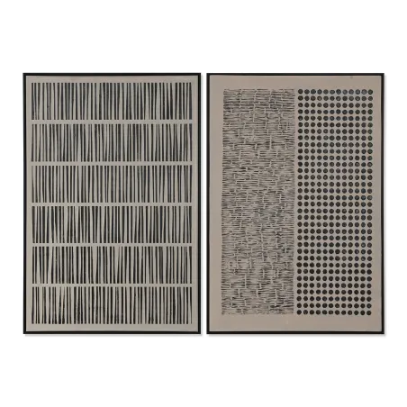 Canvas Home ESPRIT Plaster Canvas 83 x 4 x 123 cm