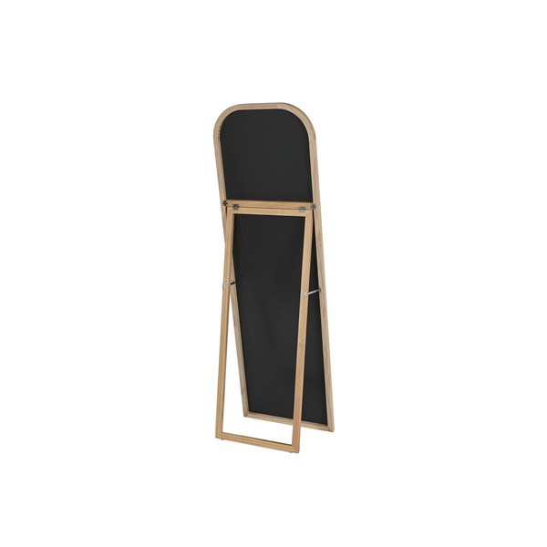 Free standing mirror Home ESPRIT Natural Crystal Pinewood 50 X 40 X 160 cm