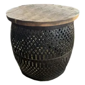 Side table Home ESPRIT Natural 58 x 58 x 55 cm