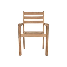 Garden chair Home ESPRIT Brown Teak 67 x 55 x 95 cm