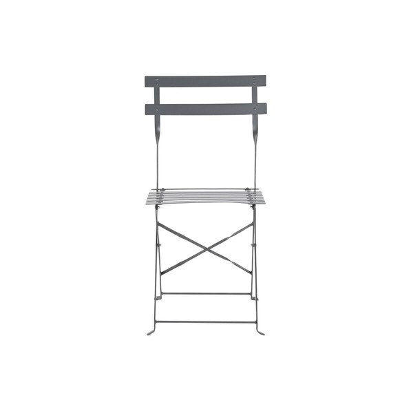 Table set with 2 chairs Home ESPRIT Grey 60 x 60 x 71 cm