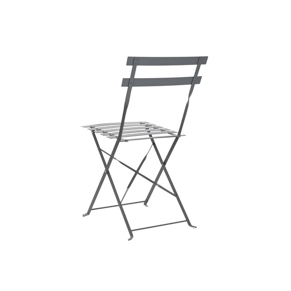 Table set with 2 chairs Home ESPRIT Grey 60 x 60 x 71 cm