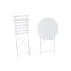 Table set with 2 chairs Home ESPRIT White 60 x 60 x 71 cm