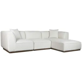 Sofa Home ESPRIT Cream Scandi 279 x 171 x 72 cm