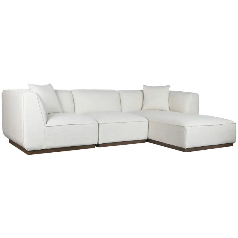 Sofa Home ESPRIT Cream Scandi 279 x 171 x 72 cm