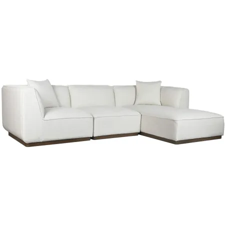 Sofa Home ESPRIT Cream Scandi 279 x 171 x 72 cm
