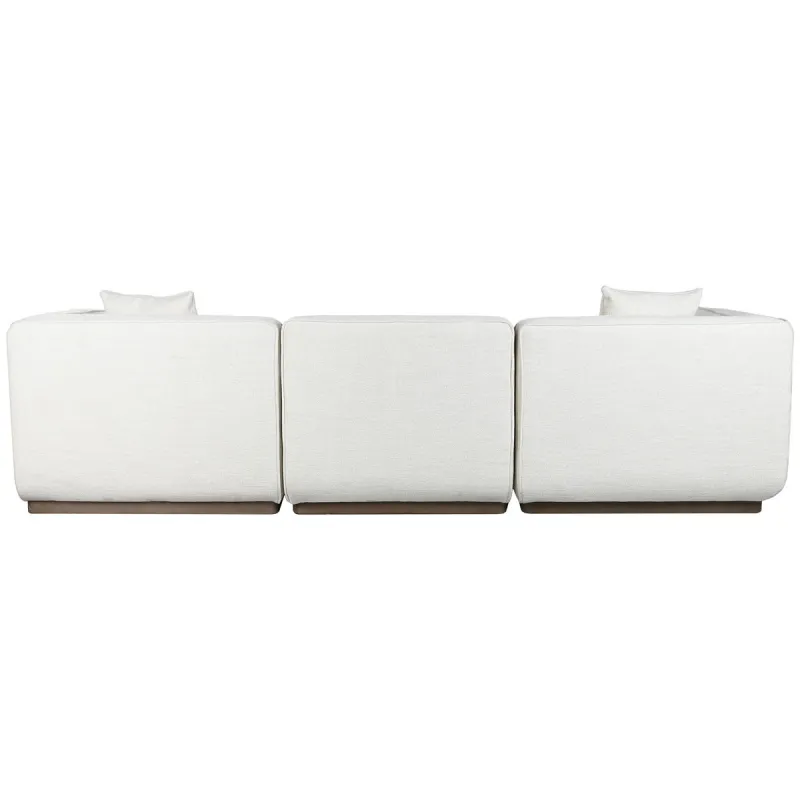 Sofa Home ESPRIT Cream Scandi 279 x 171 x 72 cm