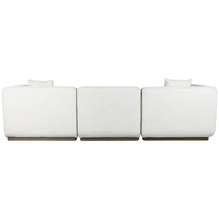 Sofa Home ESPRIT Cream Scandi 279 x 171 x 72 cm