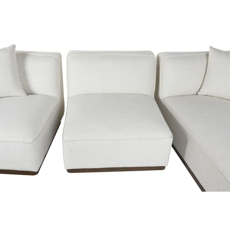Sofa Home ESPRIT Cream Scandi 279 x 171 x 72 cm