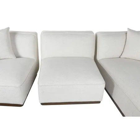 Sofa Home ESPRIT Cream Scandi 279 x 171 x 72 cm