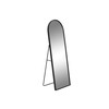 Free standing mirror Home ESPRIT Black Crystal Iron 50 x 4 x 150 cm