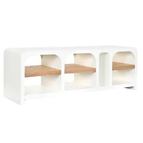 TV furniture Home ESPRIT White Natural 150 x 41 x 54 cm
