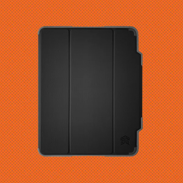 STM Dux Plus - Rugged Case for iPad 11" (2025) / 10.9" (2022) MIL-STD-810G with Apple Pencil Holder (Black)