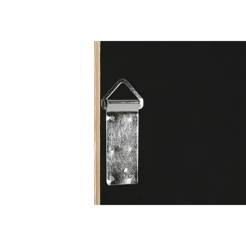Wall mirror Home ESPRIT Natural Window Stripped 70,5 x 4 x 170,5 cm