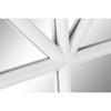 Wall mirror Home ESPRIT White Window 80 x 3,5 x 140 cm