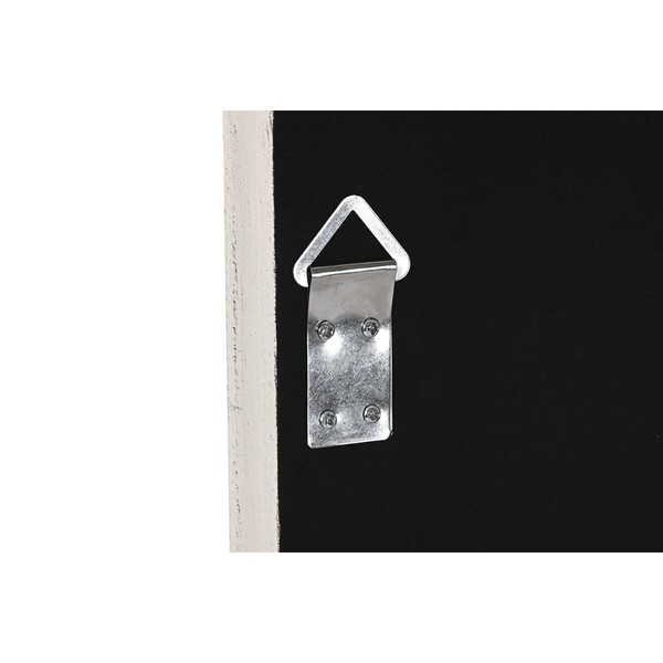 Wall mirror Home ESPRIT White Golden Window 68 x 4 x 128 cm