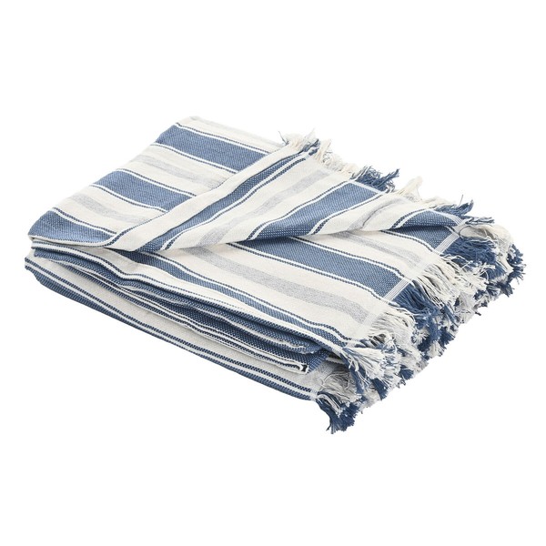 Bed Cover Home ESPRIT Blue Grey