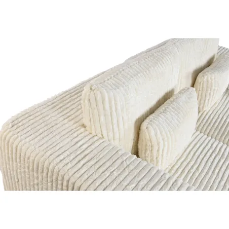 Sofa Home ESPRIT Cream Scandi 220 x 158 x 91 cm