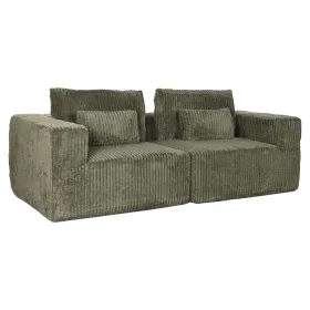 Sofa Home ESPRIT Green Scandi 220 x 158 x 91 cm