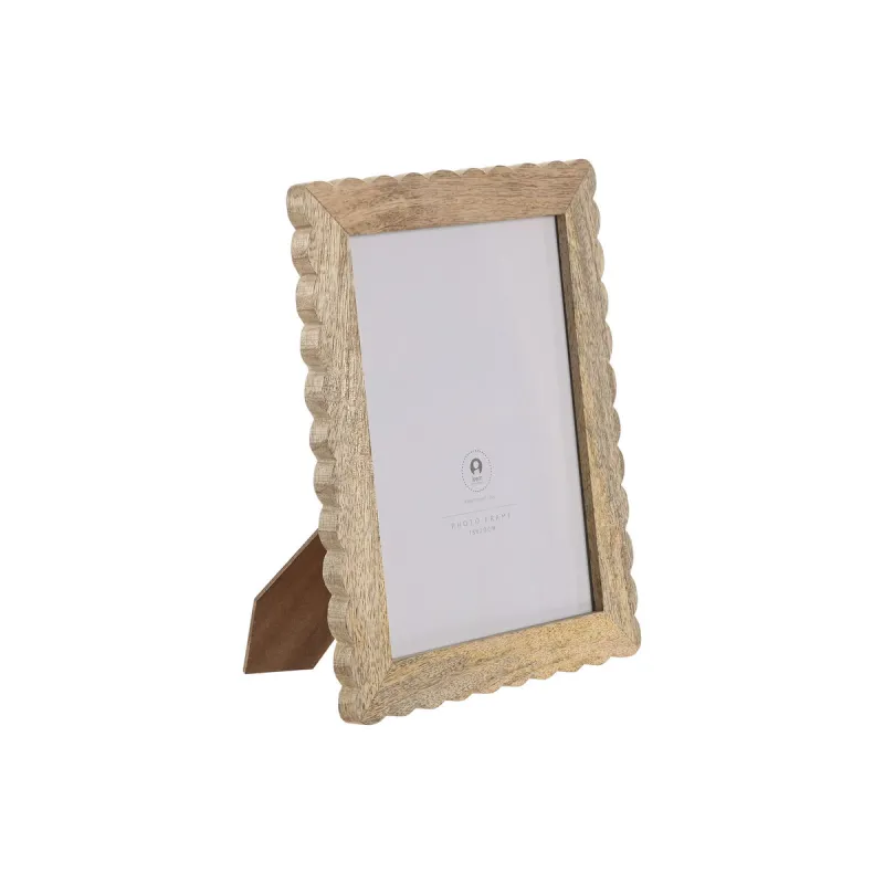 Photo frame Home ESPRIT Natural Crystal Mango wood