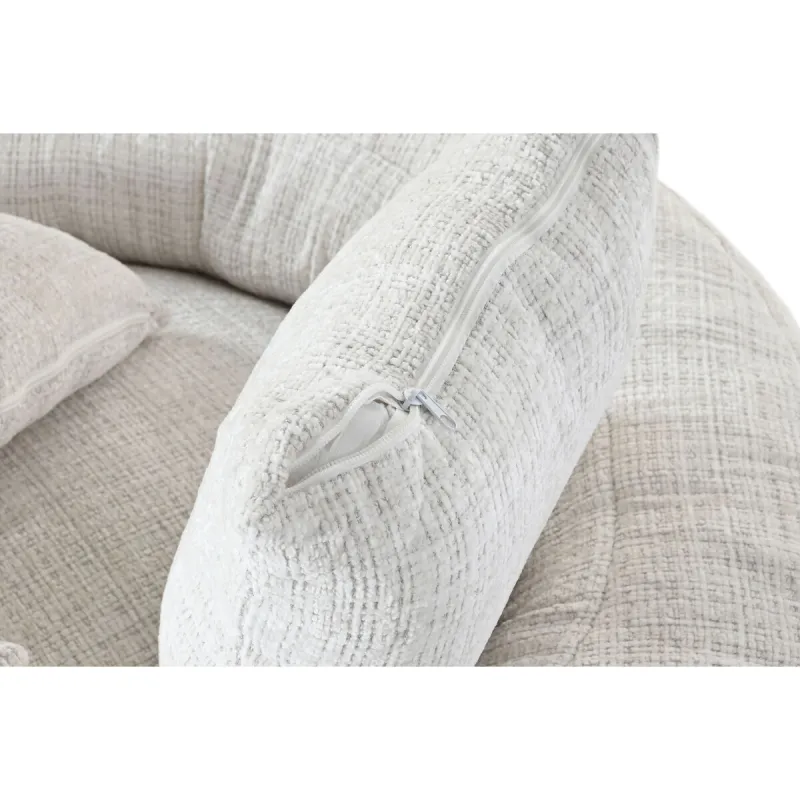 Armchair Home ESPRIT White 104 x 104 x 50 cm