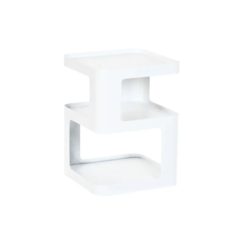 Side table Home ESPRIT White 40 x 40 x 54 cm