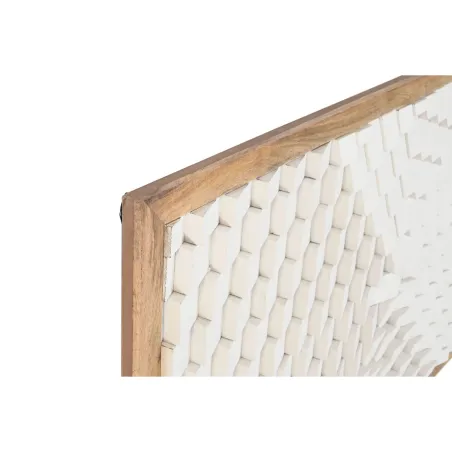 Headboard Home ESPRIT White Natural 160 x 4 x 80 cm