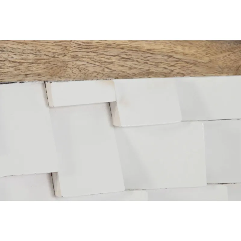 Headboard Home ESPRIT White Natural 160 x 4 x 80 cm