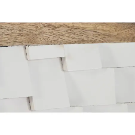 Headboard Home ESPRIT White Natural 160 x 4 x 80 cm